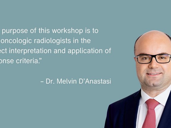 [Translate to German:] Melvin D'Anastasi speaking about ESOI-EORTC