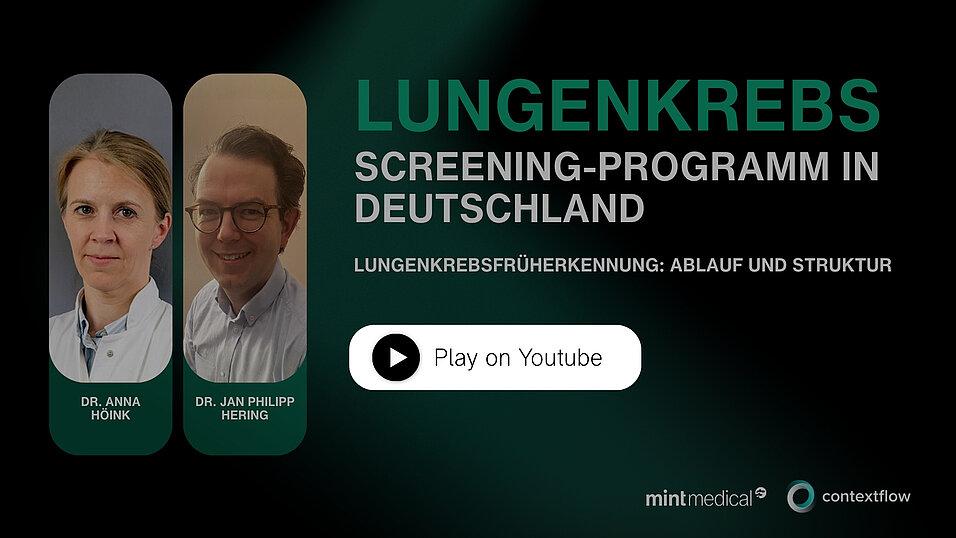 Lung cancer screening webinar 2: Prof. Höink and Prof. Hering