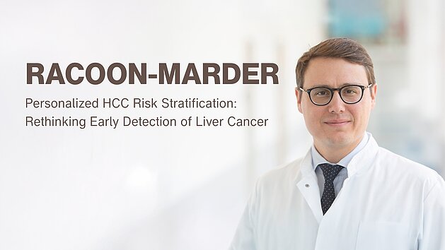 [Translate to German:] Interview with Prof. Timm Denecke about the RACOON-MARDER project and AI-powered early detection of liver cancer using MRI