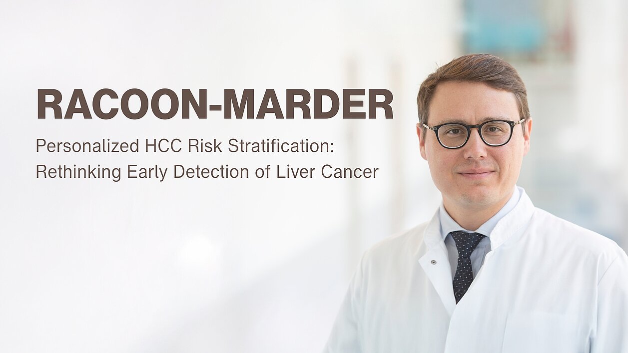 [Translate to German:] Interview with Prof. Timm Denecke about the RACOON-MARDER project and AI-powered early detection of liver cancer using MRI