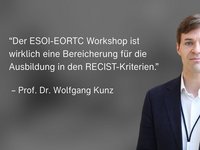 Wolfgang Kunz lobt den ESOI-EORTC Workshop