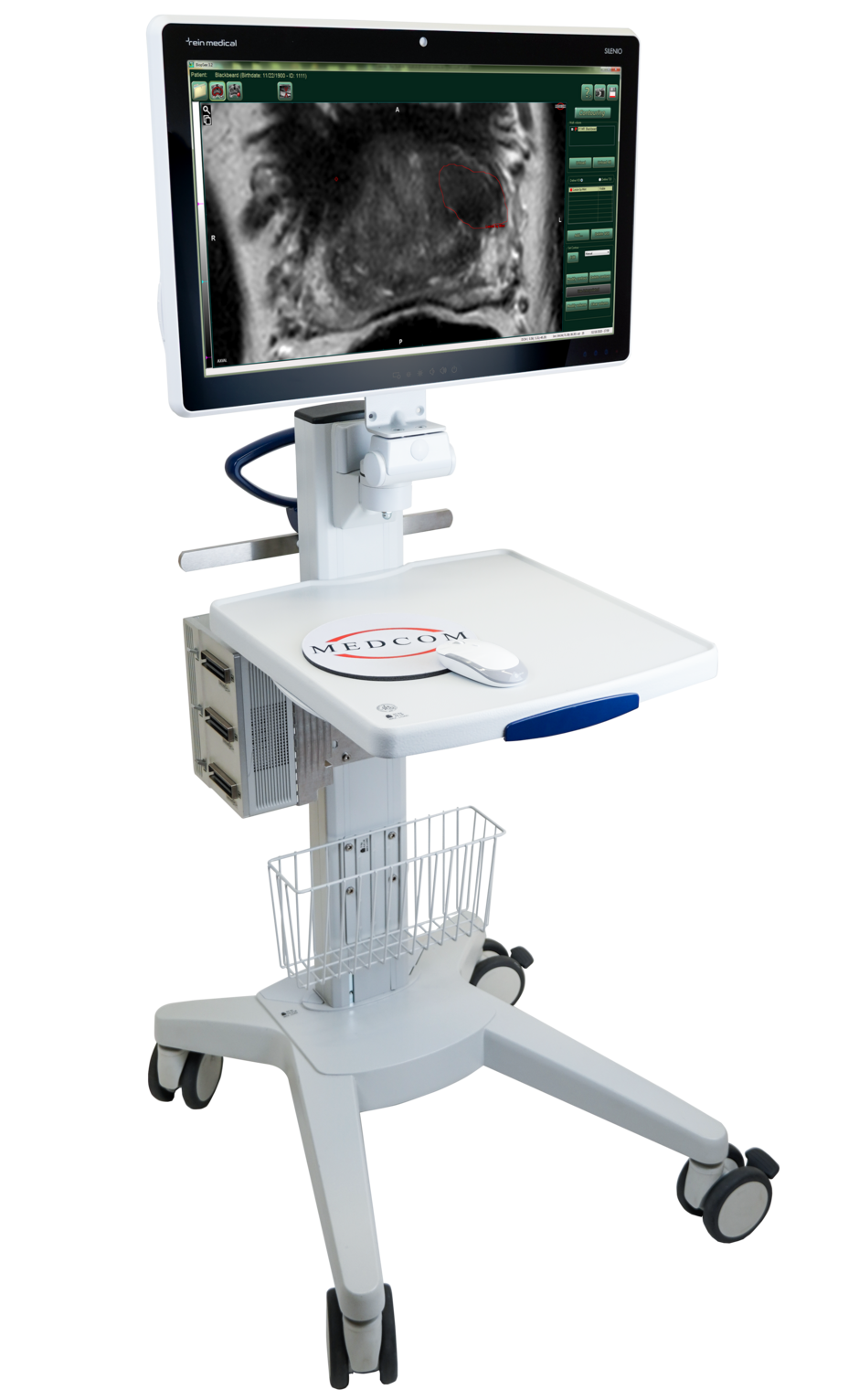 BiopSee® software screenshot on MedCom device