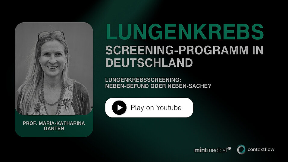 Lung cancer screening webinar 3: Prof. Ganten 