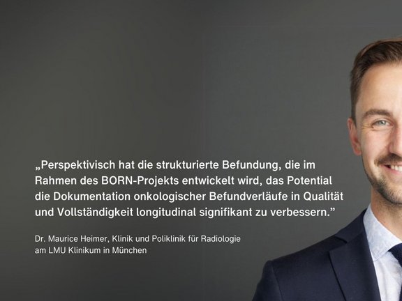 Portrait von Dr. Maurice Heimer, ist Arzt in Weiterbildung für Radiologie