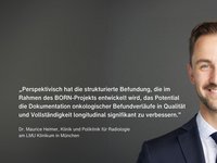 Portrait von Dr. Maurice Heimer, ist Arzt in Weiterbildung für Radiologie