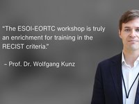 Wolfgang Kunz praising the ESOI-EORTC Workshop