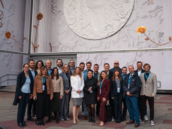 Group photo of Mint Medical and mediaire team