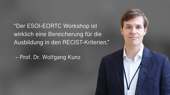 Wolfgang Kunz lobt den ESOI-EORTC Workshop