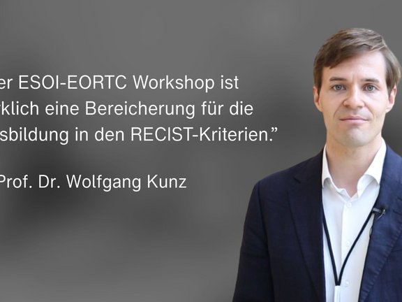 Wolfgang Kunz lobt den ESOI-EORTC Workshop