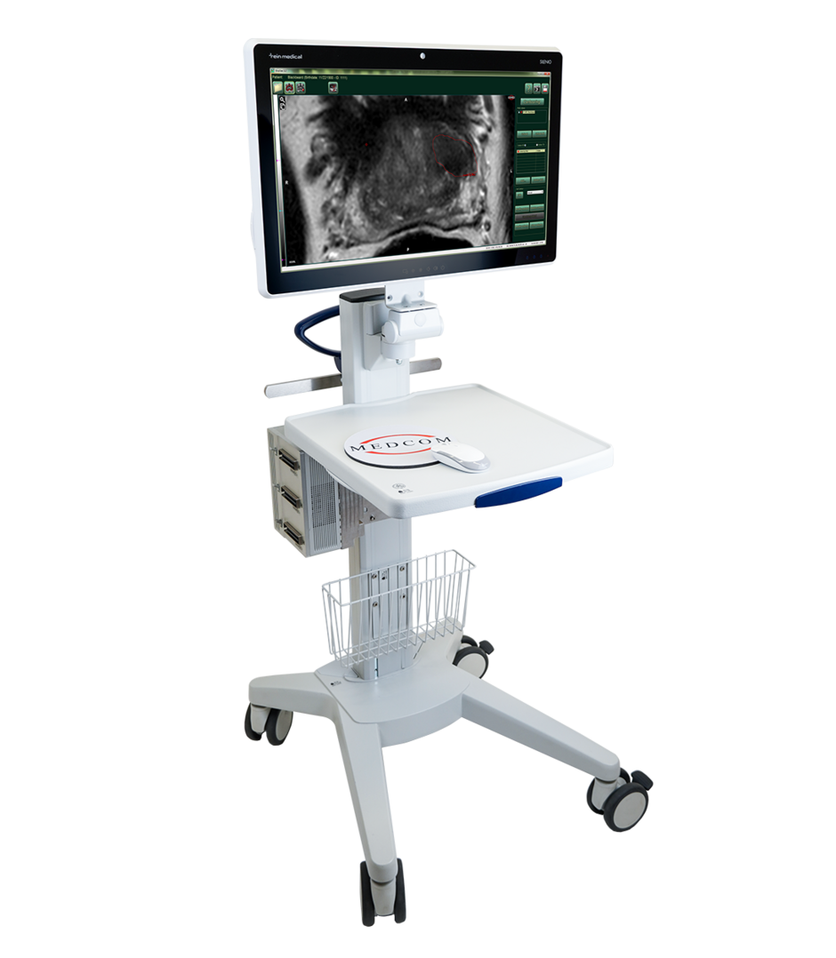 BiopSee® software screenshot on MedCom device